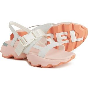 NWOB Sorel Sea Salt & Peach Blossom Kinetic Impact Sling Sandals Size 10.5